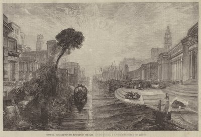 Carthage, Dido Directing the Equipment of the Fleet by Joseph Mallord William Turner